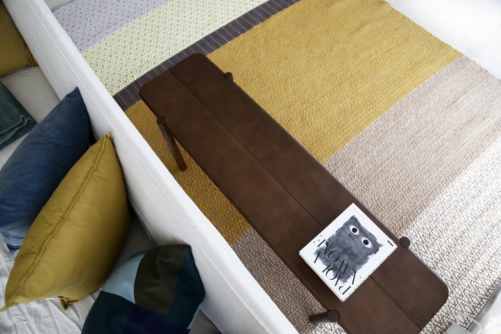 Alfombra Algodón y Corcho | Nude, Gris, Maiz 200 x 300