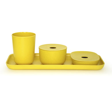 Set de Mesada de Baño Amarillo Limon-monoccino