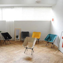 Cargar imagen en el visor de la galería, Silla Plegable Deco Home con Bolso | Chair One Gris Acero - monoccino
