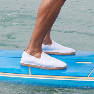 Alpargata de Neopreno para Hombre Mariner Slip-On White - monoccino