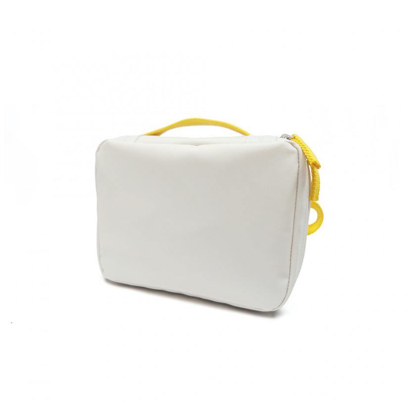 Carry-all bag de PET reciclado Blanco/Limon-monoccino