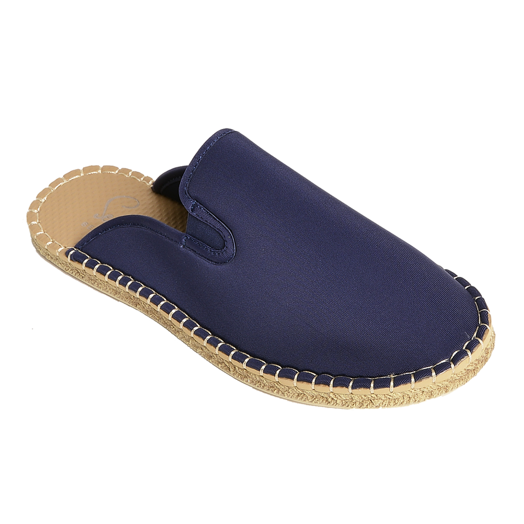 Mule de Neopreno Azul-Alpargatas-monoccino