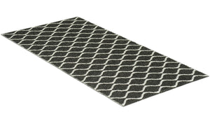 Alfombra Interior y Exterior Wave Black - monoccino