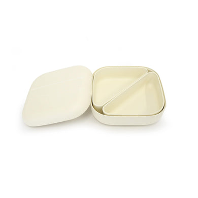 Go Lunch Box Cuadrada Blanco - monoccino