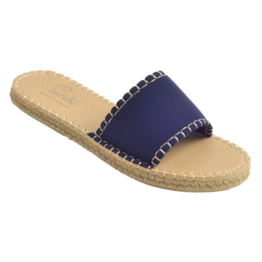 Sandalia Cabana Slide - Dark Navy-Sandalias-monoccino