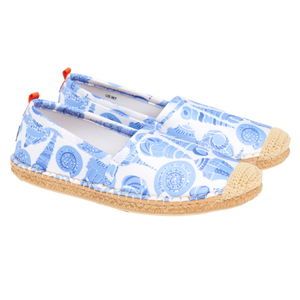 Alpargata de Neopreno Caribbean Blue Shell Print-Alpargatas-monoccino