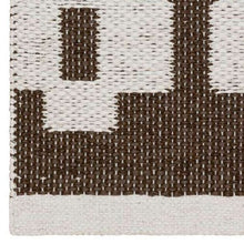 Cargar imagen en el visor de la galería, Alfombra interior y exterior Iris Dark Brown-Alfombra-monoccino