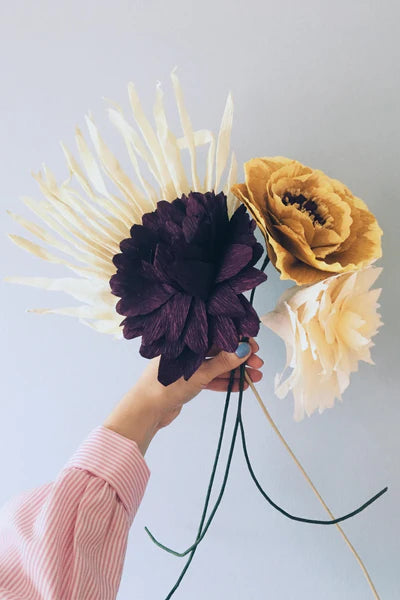 Flor de papel PALM - SAND-flores de papel-monoccino