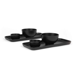 Sushi set Negro-Vajilla y accesorios-monoccino