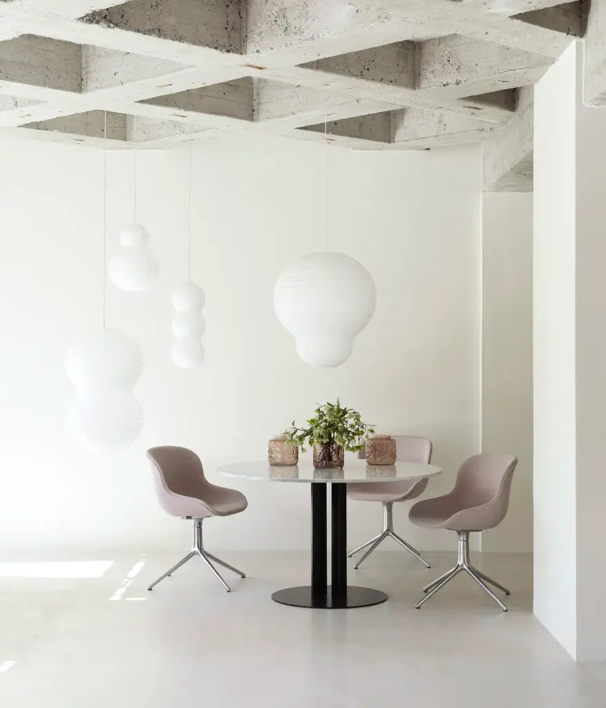 Puff Lamp Bubble White H: 50 x Ø: 35 cm