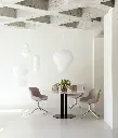 Puff Lamp Bubble White H: 50 x Ø: 35 cm