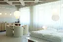 Puff Lamp Twist White H: 90 x Ø: 50 cm