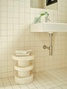 NORMANN COPENHAGEN - Bit Stool Stack White/White