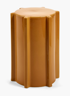 Side Table Ocher Geometrical Pawn - SERAX