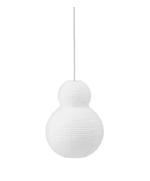 Puff Lamp Bubble White H: 50 x Ø: 35 cm