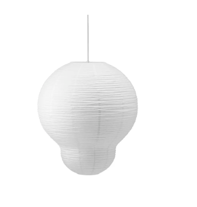 Puff Lamp Bulb White H: 75 x Ø: 60 cm